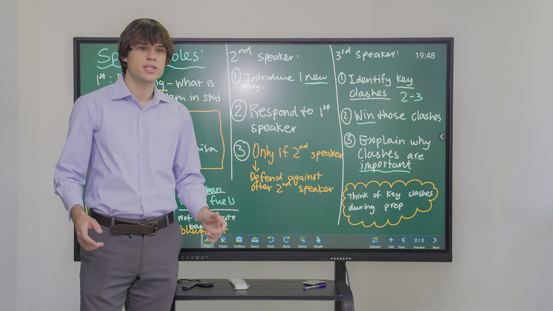 Introduction to Public Speaking class at Atlantic Ivy Dubai